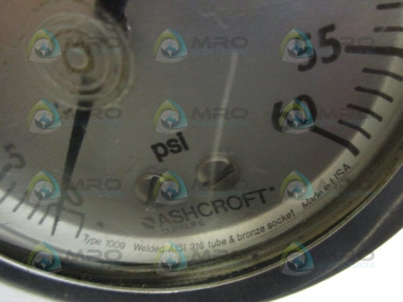 ASHCORFT 1009 GAUGE UNMP