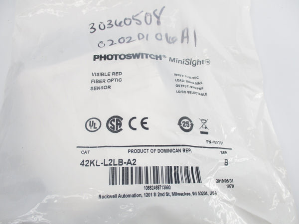ALLEN BRADLEY 42KL-L2LB-A2 SER. B NSMP