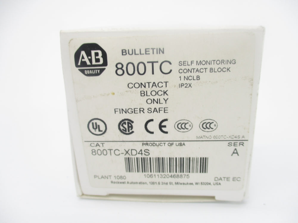 INDUSTRIAL SPARE PART 800TC-XD4S SER. A (WH) NSMP