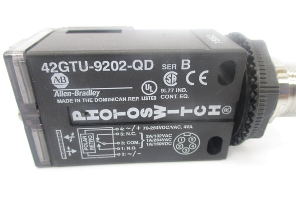 ALLEN BRADLEY 42GTU-9202-QD SER. B 70-264VDC/VAC NSNP