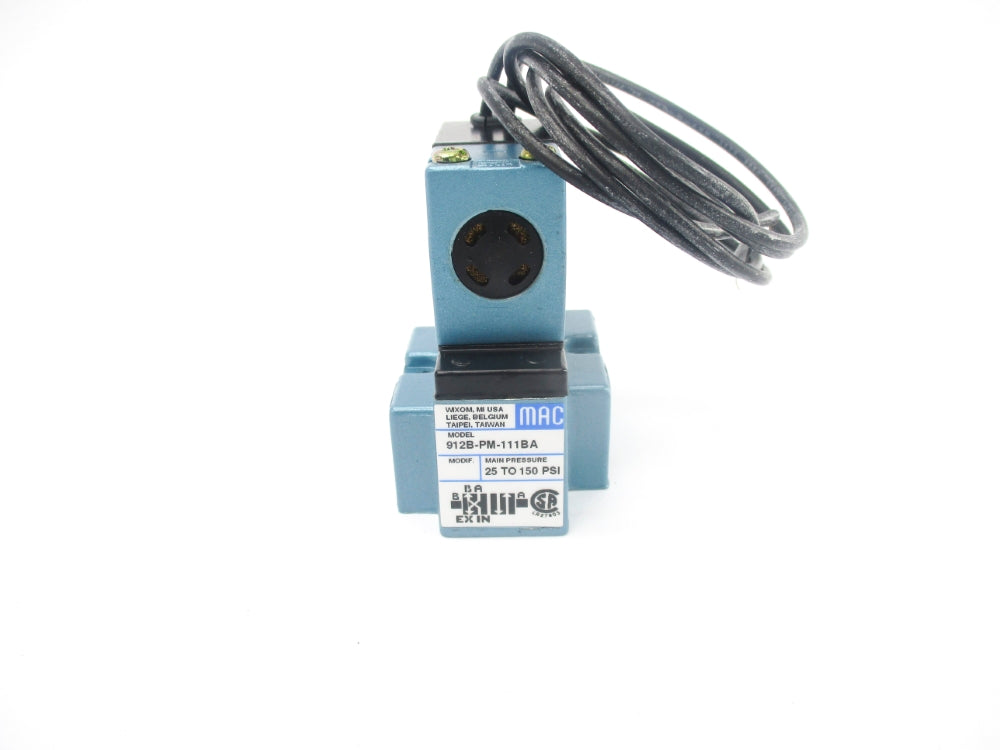MAC 912B-PM-111BA 110/120V 25-150PSI NSMP