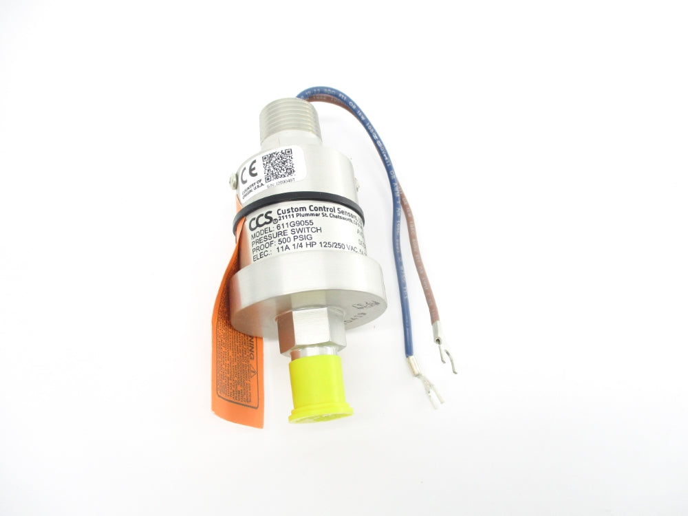 CCS 611G9055 125/250VAC 11A 500PSI NSMP