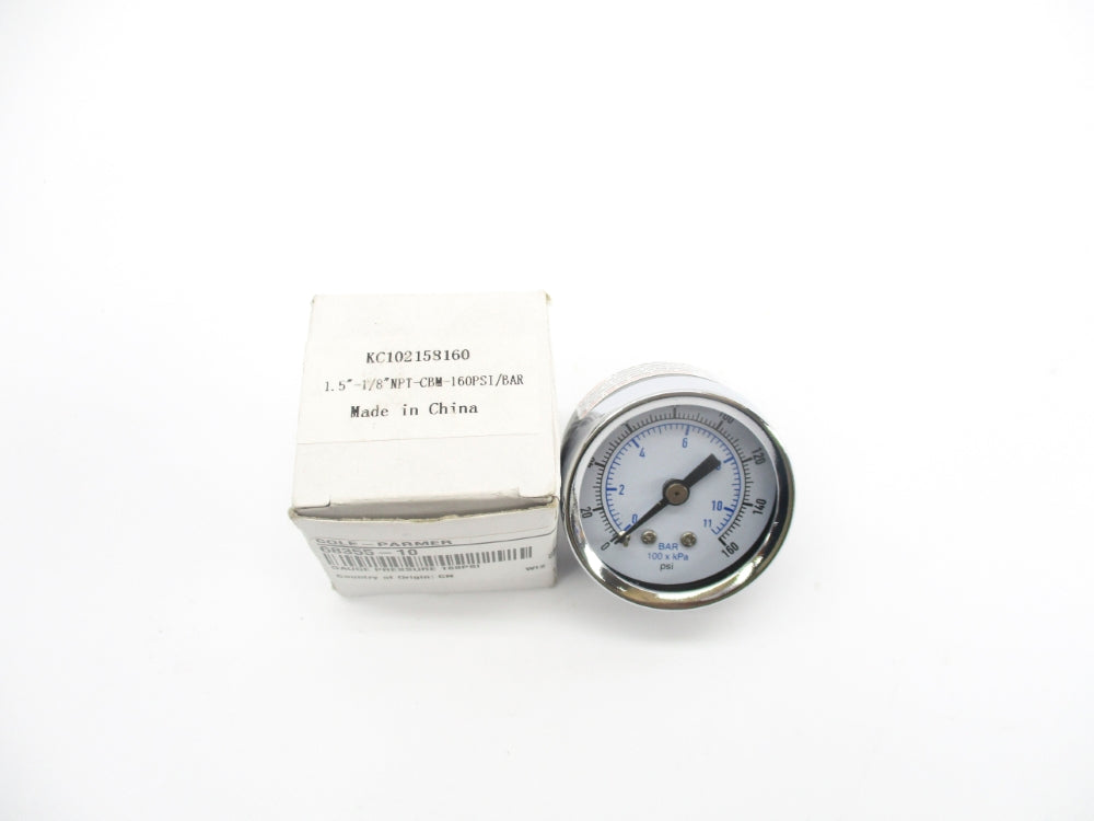 COLE-PARMER KC102158160 0-160PSI NSMP