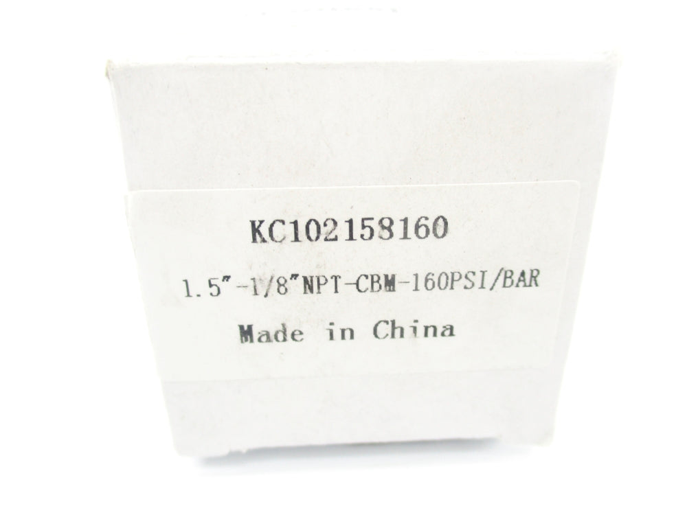 COLE-PARMER KC102158160 0-160PSI NSMP