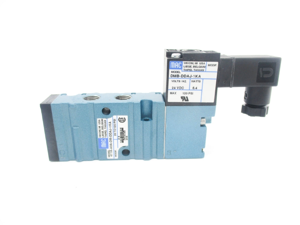 MAC 411A-A0A-DM-DDAJ-1KA 24VDC 20-120PSI NSMP