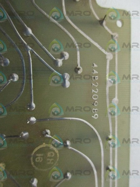 GENERAL ELECTRIC 44B220989 CIRCUIT BOARD NSNP