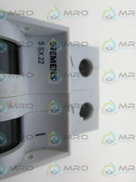 SIEMENS 5SX22 CIRCUIT BREAKER UNMP