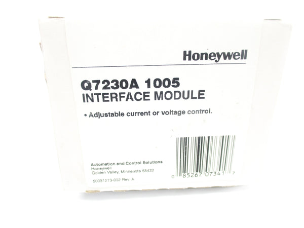 HONEYWELL Q7230A 1005 REV. A NSMP