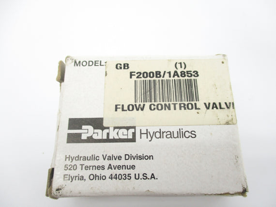 PARKER F200B/1A853 2000PSI NSMP