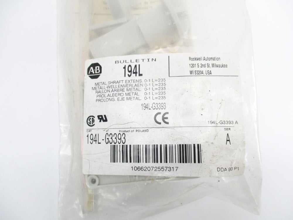 ALLEN BRADLEY 194L-G3393 SER. A NSMP
