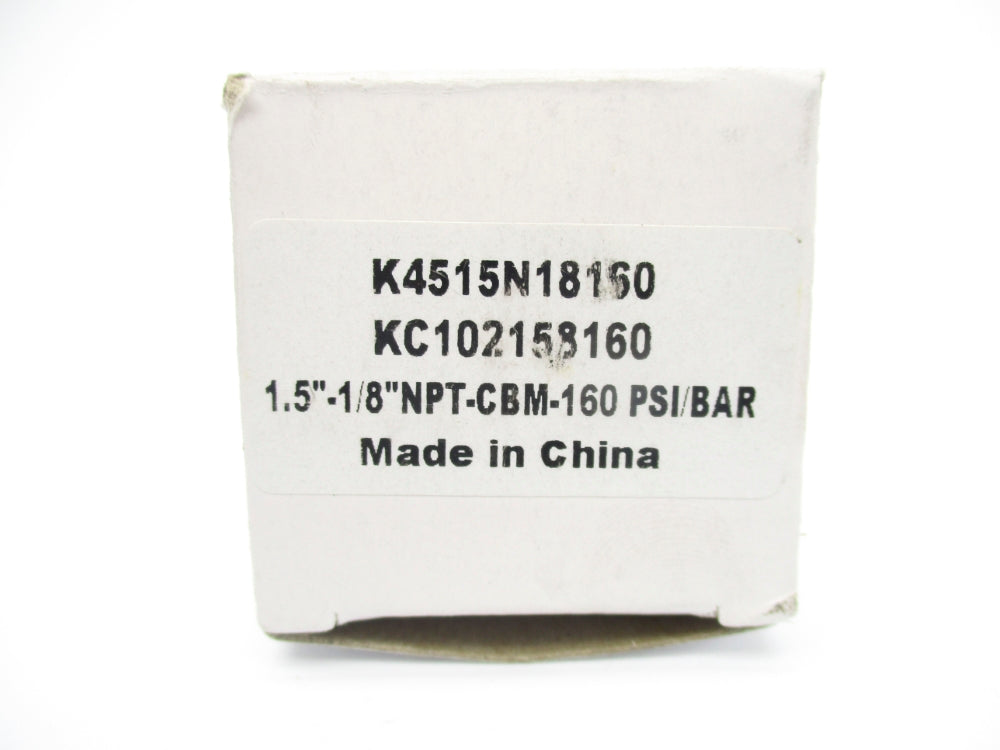 GAUGE K4515N18160 0-160PSI NSMP