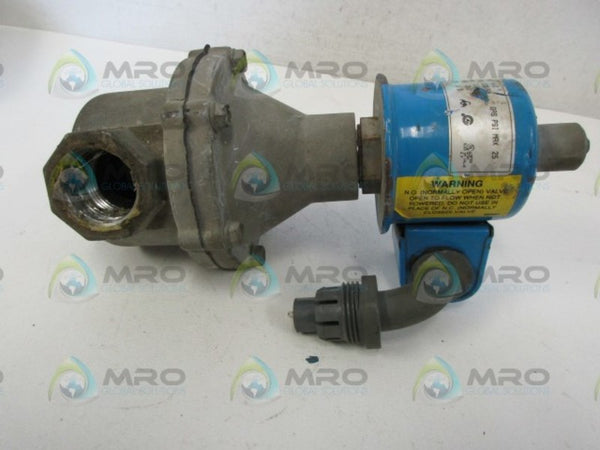 ASCO S262SA02N3FJ5 SOLENOID GAS VALVE UNMP