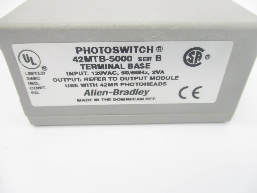 ALLEN-BRADLEY 42MTB-5000 SER. B 120VAC NSNP