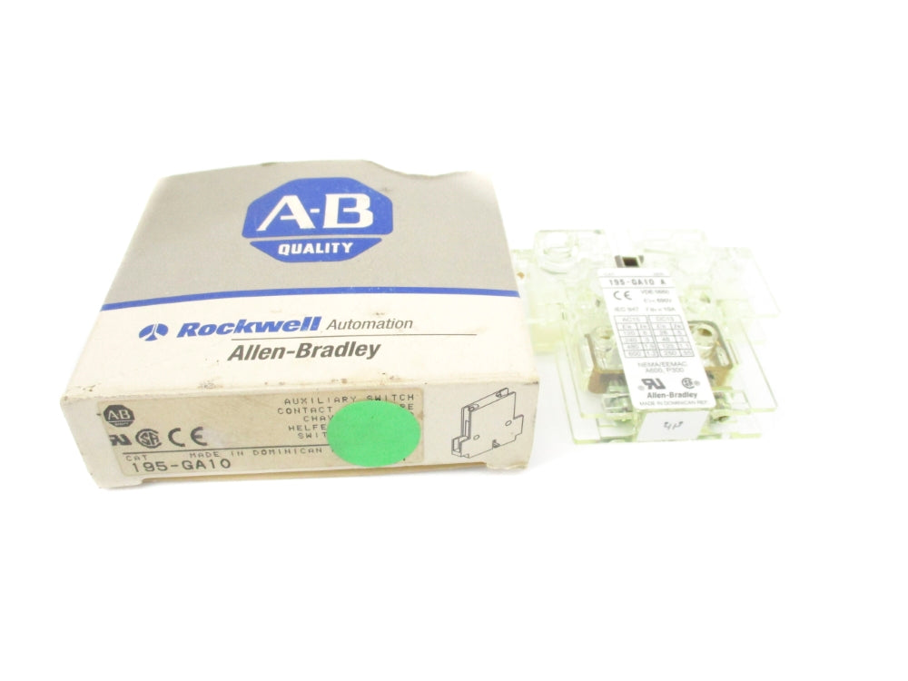INDUSTRIAL SPARE PART 195-GA10 SER. A 600VAC 1.2A (GY/BL) NSMP