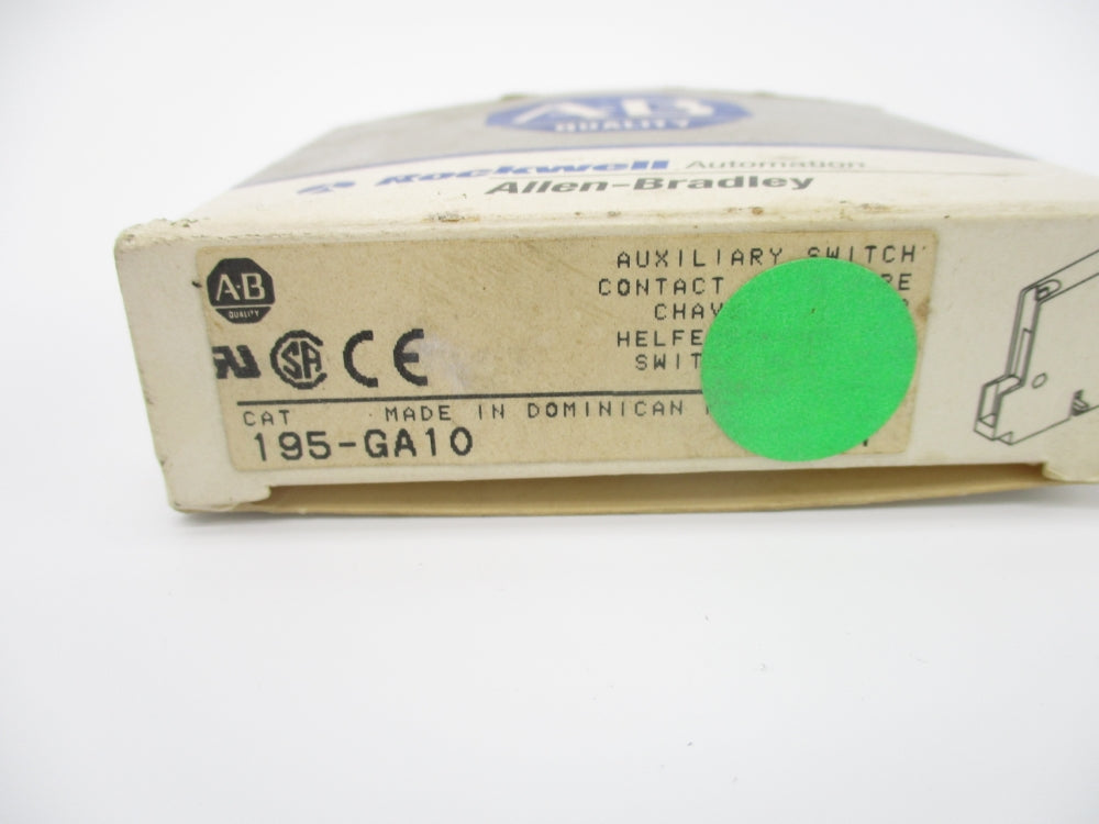 INDUSTRIAL SPARE PART 195-GA10 SER. A 600VAC 1.2A (GY/BL) NSMP