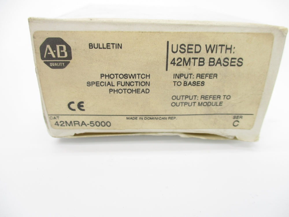 ALLEN BRADLEY 42MRA-5000 SER. C (WH) NSMP