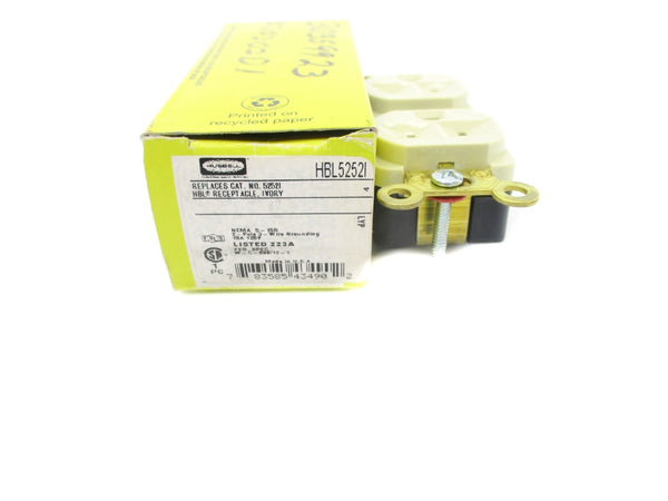 HUBBELL HBL5252I 125V 15A NSMP