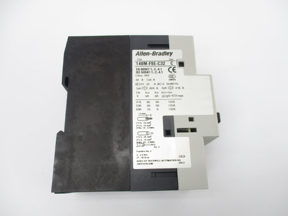 ALLEN BRADLEY 140M-F8E-C32 SER. C 690V 23-32A NSMP
