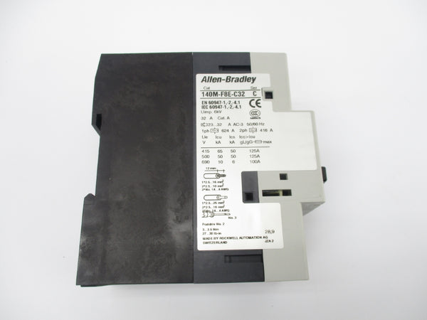 ALLEN BRADLEY 140M-F8E-C32 SER. C 690V 23-32A NSMP