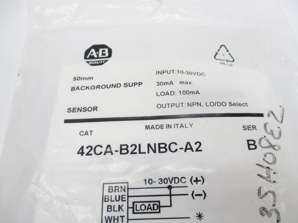 INDUSTRIAL SPARE PART 42CA-B2LNBC-A2 SER. B NSMP