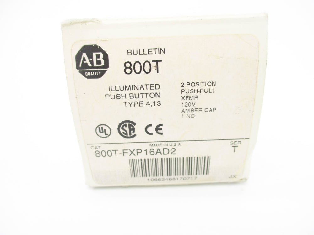INDUSTRIAL SPARE PART 800T-FXP16AD2 SER. T (AS PICTURED) NSMP