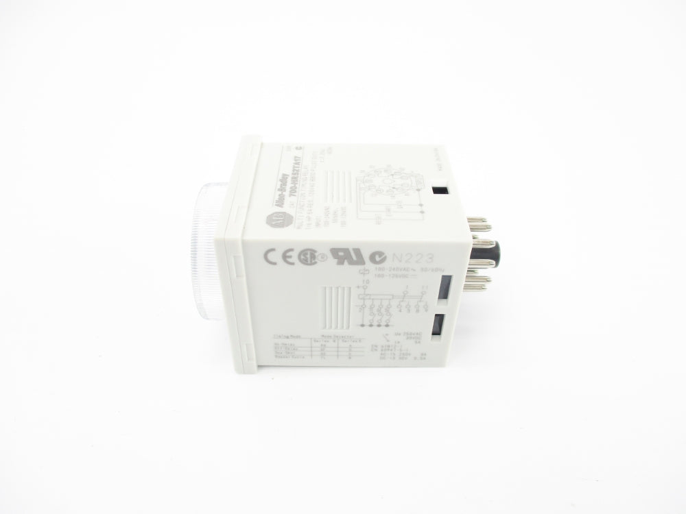 ALLEN BRADLEY 700-HR52TA17 SER. C 100-240VAC 5A 0.05S-300H (WH) NSMP