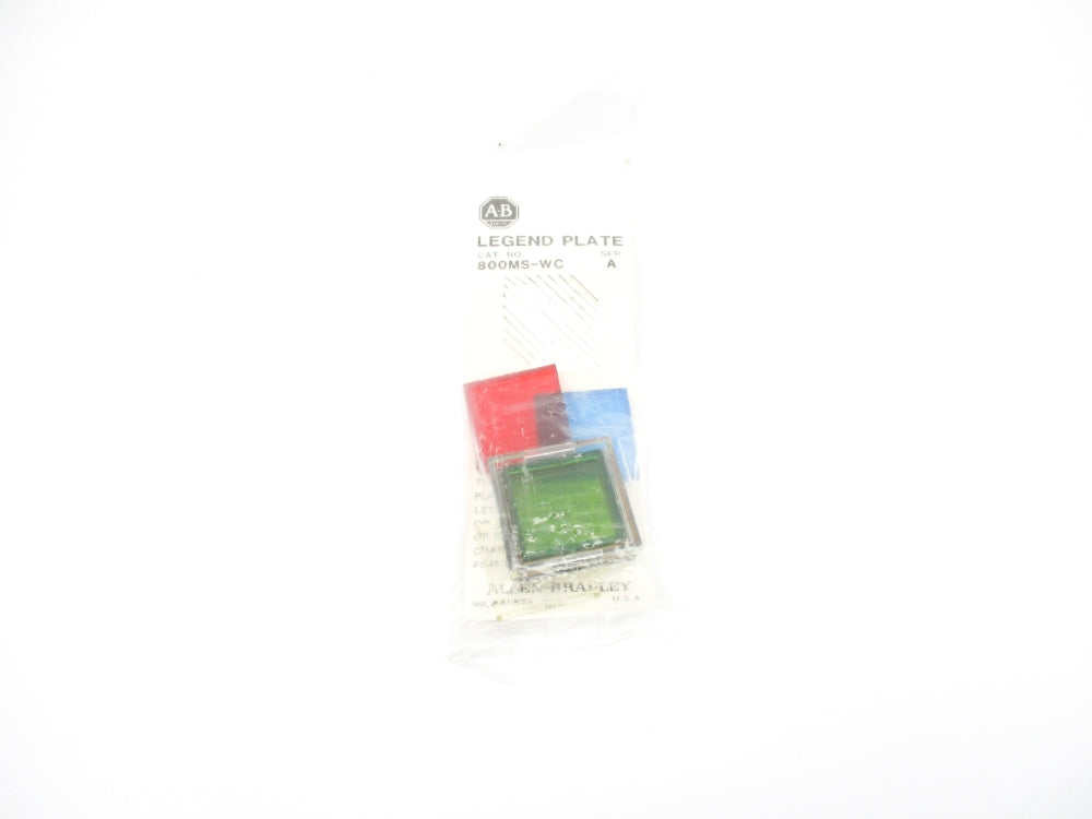 ALLEN BRADLEY 800MS-WC SER. A NSMP