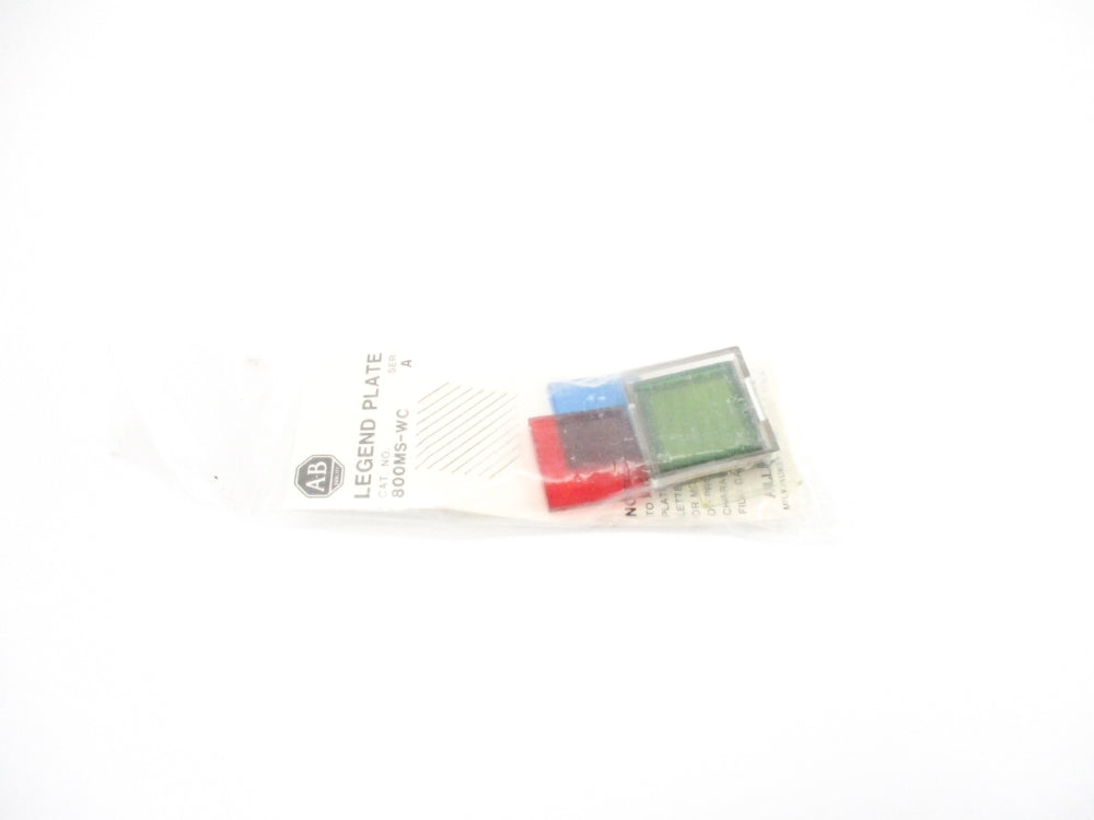 ALLEN BRADLEY 800MS-WC SER. A NSMP