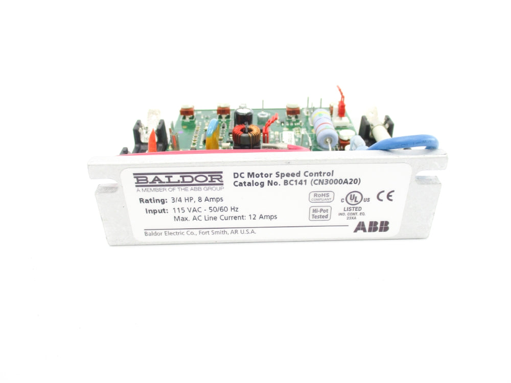 BALDOR BC141 CN3000A20 115VAC 12A NSMP