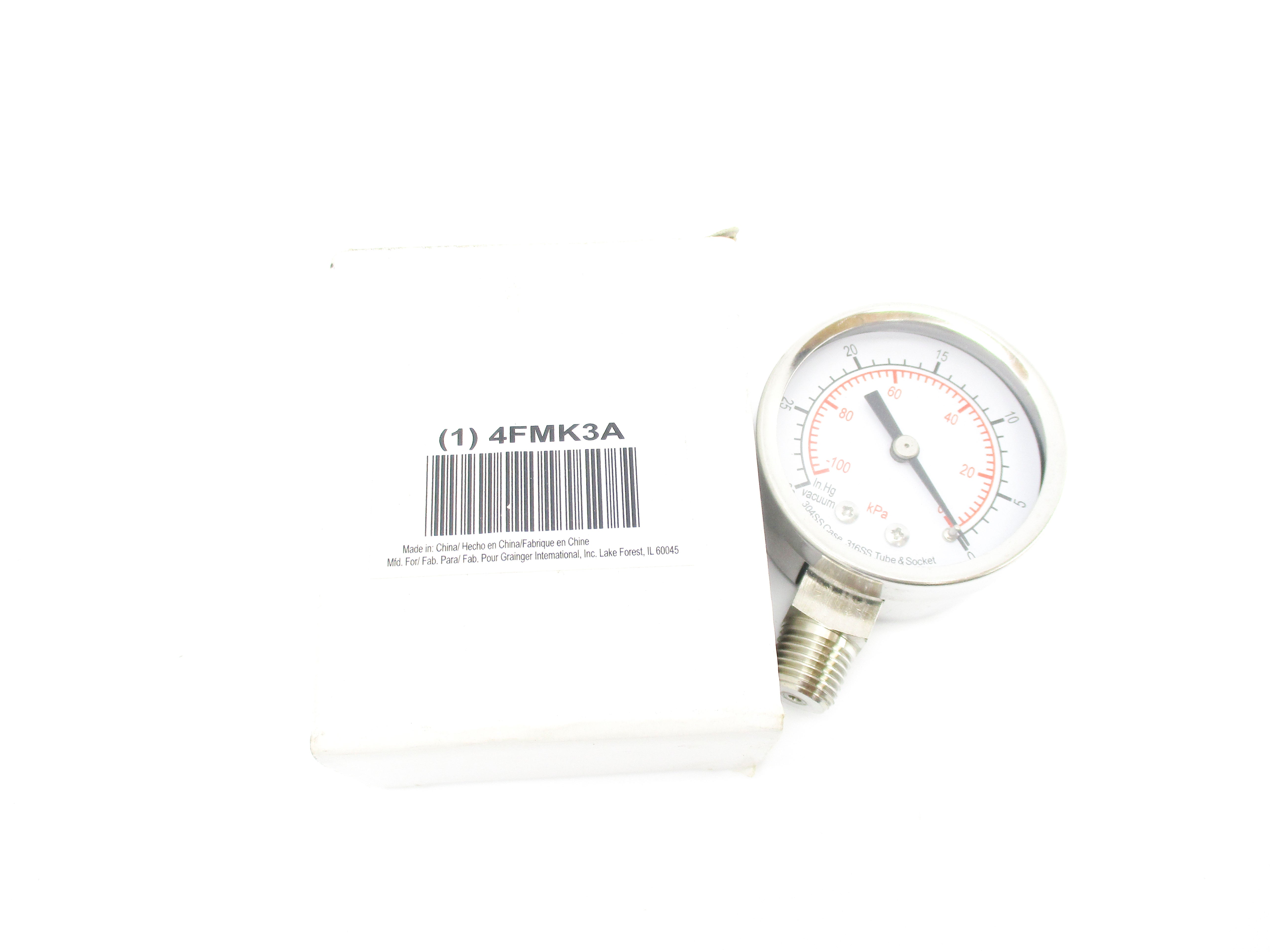 GRAINGER 4FMK3A -30"-0"HGVAC NSMP
