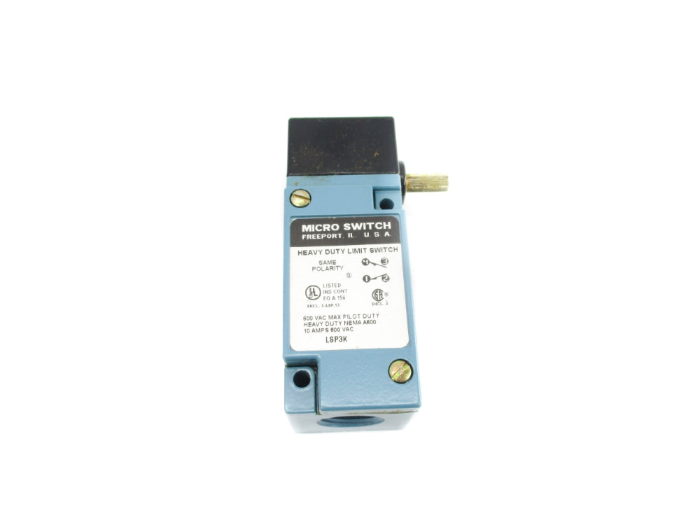 MICRO SWITCH LSP3K 600VAC 10A (AS PICTURED1)NSNP