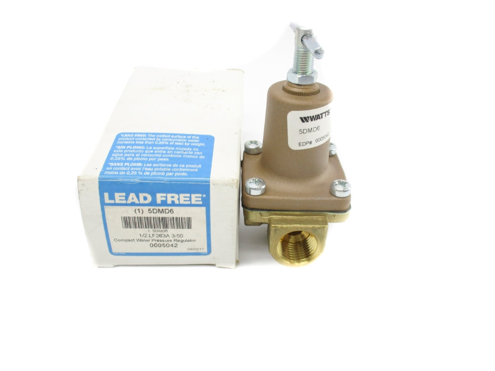 WATTS 5DMD6 1/2-LF263A3-50 5DMD6 3-50PSI NSMP