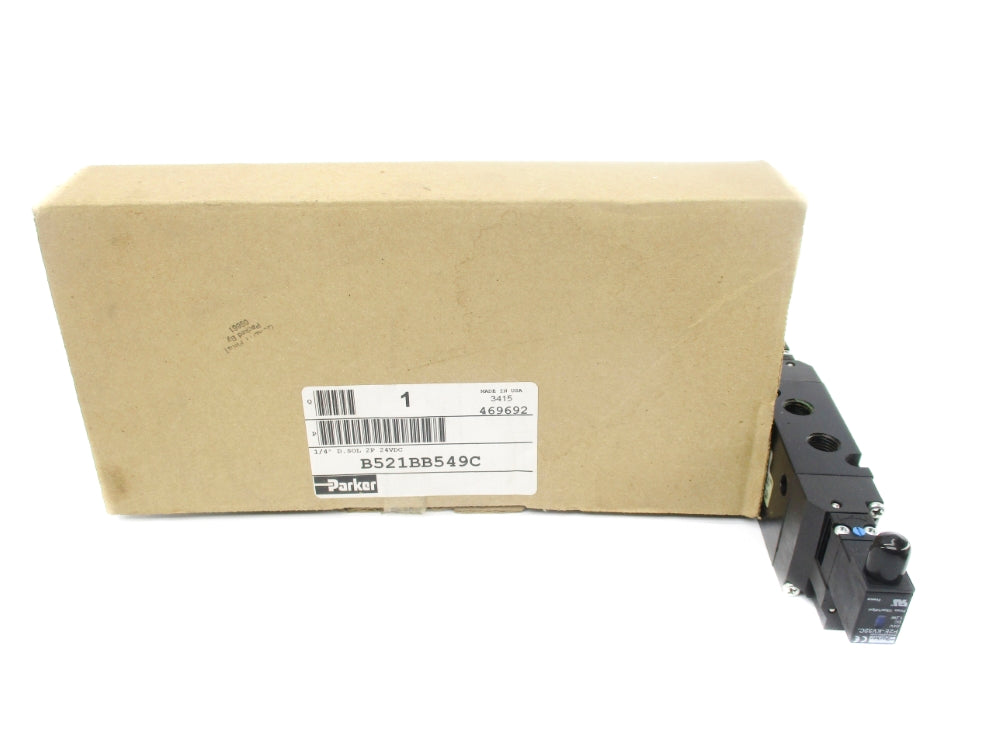 PARKER B521BB549C 24VDC 150PSI NSMP
