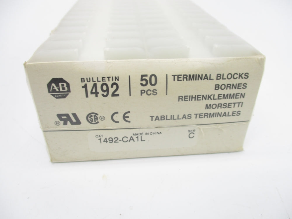 ALLEN BRADLEY 1492-CA1L SER. C (PKG OF 50) NSFS