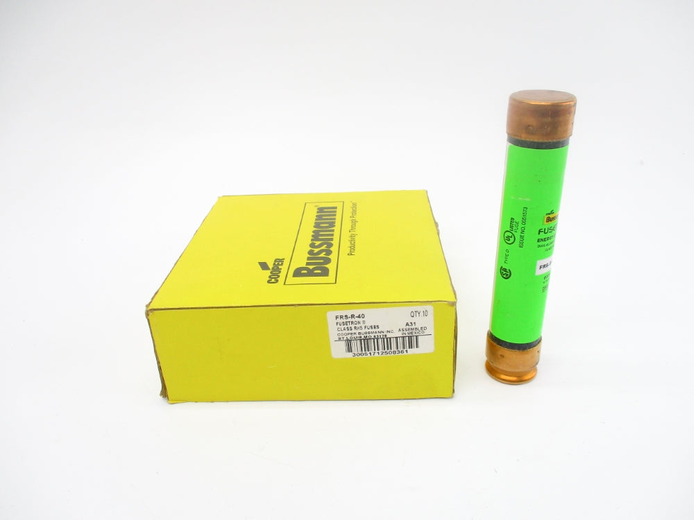 BUSSMANN FRS-R-40 600VAC 40A (PKG OF 10) (YL/GR) NSMP