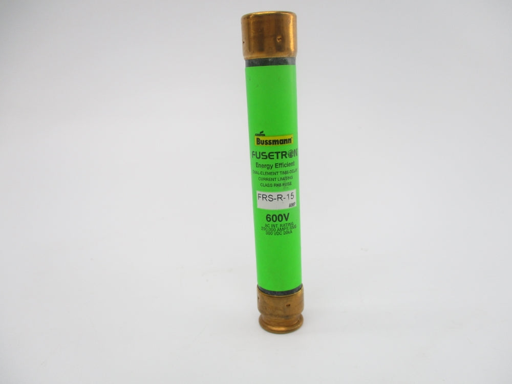 BUSSMANN FRS-R-15 600VAC 15A (PKG OF 10) (YL/GR) NSMP