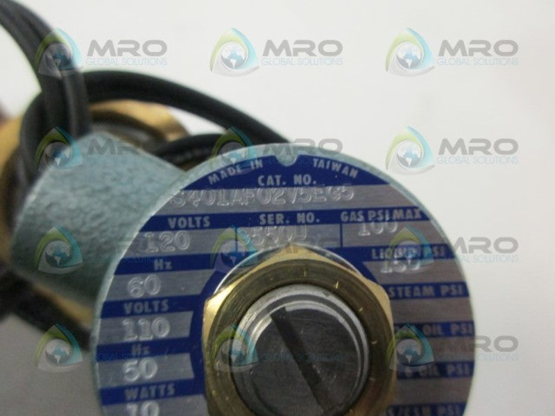 GC VALVES S401AF02V5EG5 SOLENOID VALVE NSMP