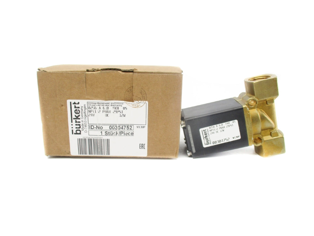 BURKERT 00304752 0256A6,0FKMMS 24VDC 29PSI NSMP
