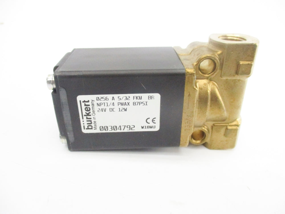 BURKERT 00304792 0256A5/32FKMBR 24VDC 87PSI NSMP