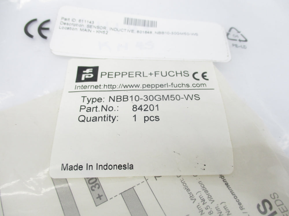 PEPERL+FUCHS NBB10-30GM50-WS 84201 NSMP