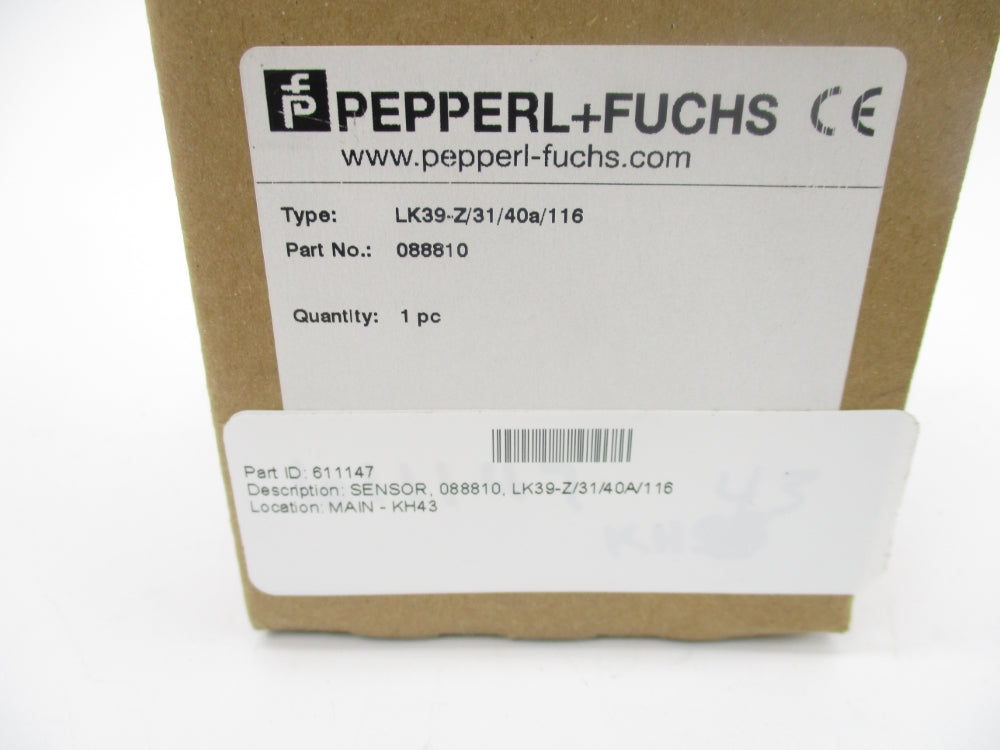 PEPPERL+FUCHS LK39-Z/31/40A/116 088810 NSMP