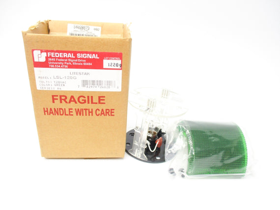 FEDERAL SIGNAL LSL-120G SER. A4 120VAC NSMP