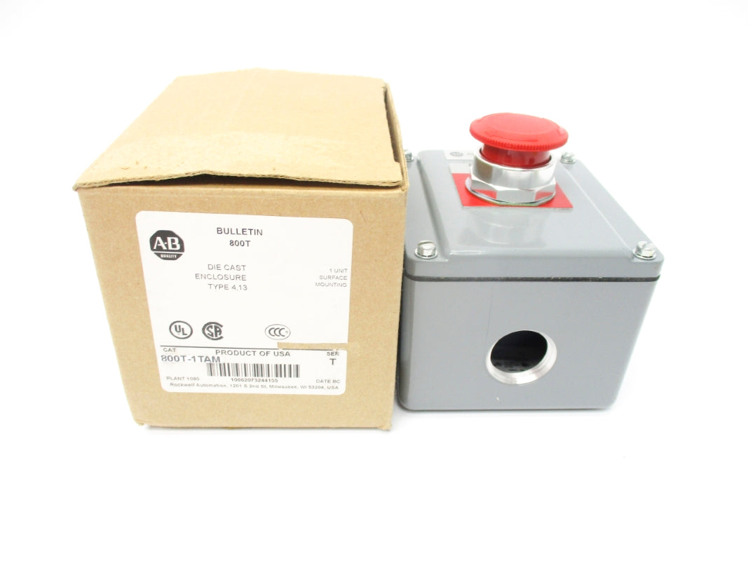 ALLEN BRADLEY 800T-1TAM SER. T (BR/WH) NSMP