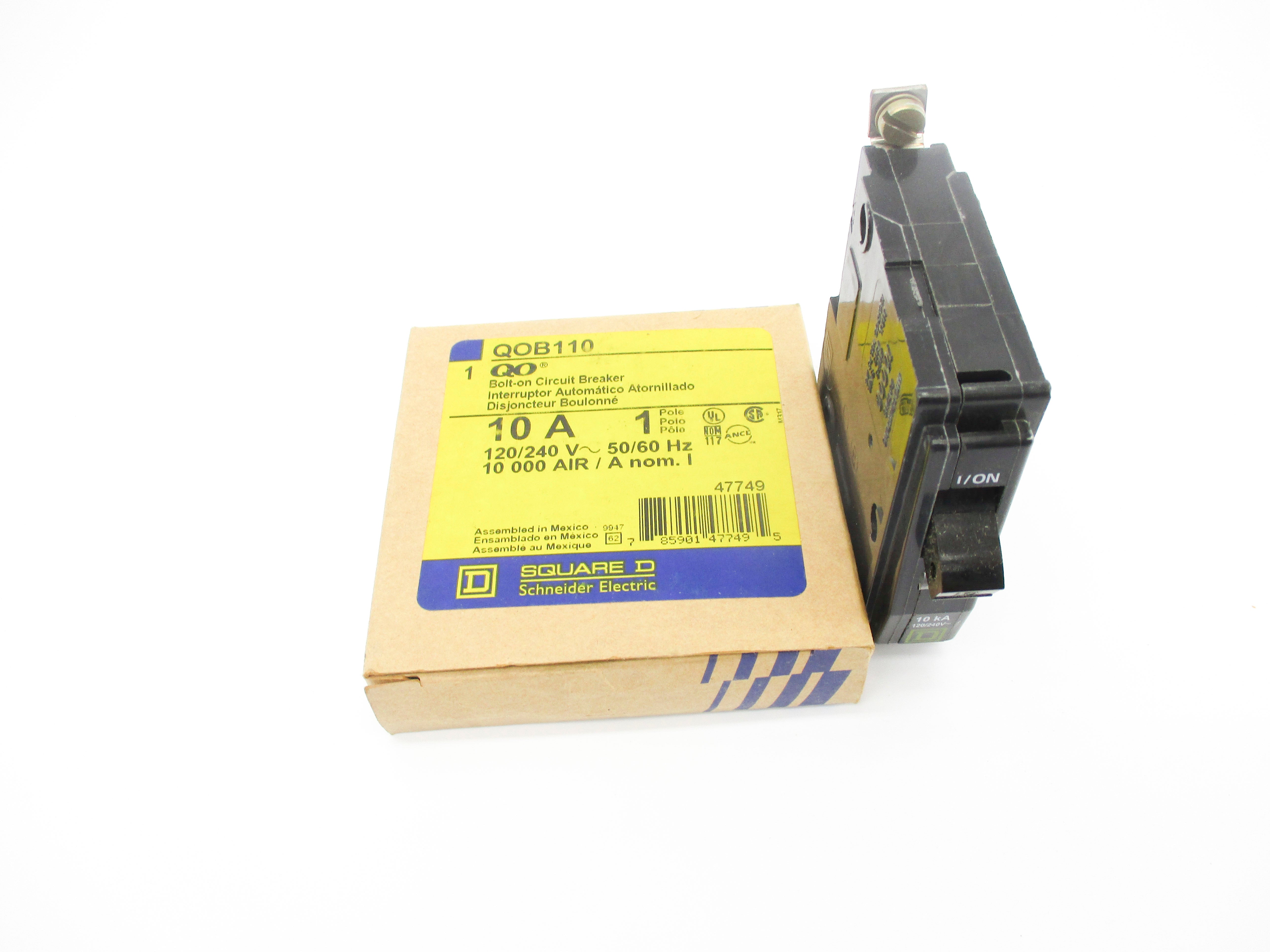 SQUARE D QOB110 120/240V 10A NSMP
