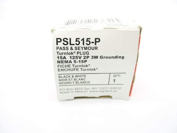 PASS&SEYMOUR PSL515-P 125V 15A NSMP