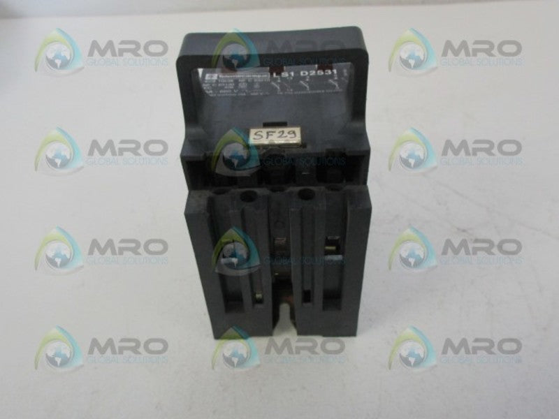 TELEMECANIQUE LS1-D2531 FUSE HOLDER UNMP