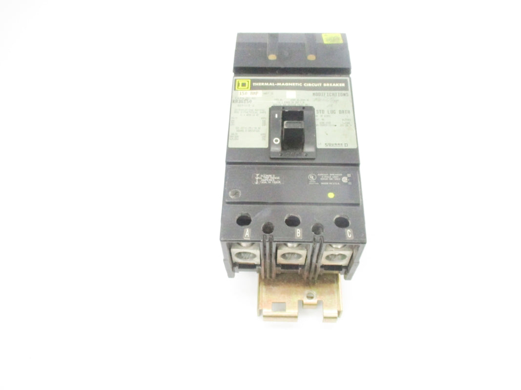 SQUARE D KA36150 SER. 2 600VAC 150A UNMP