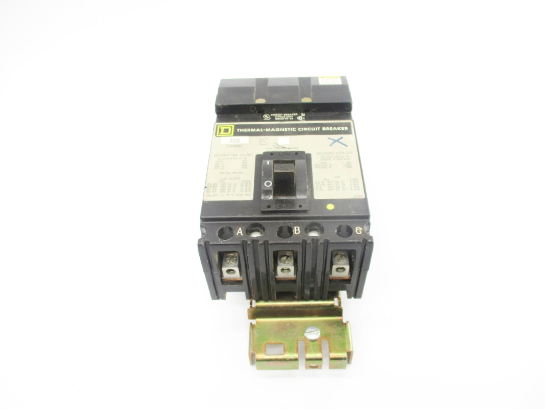 SQUARE D FA34030 SER. 2 480VAC 30A UNMP