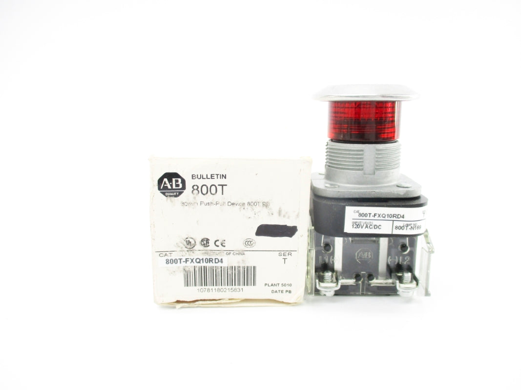 ALLEN BRADLEY 800T-FXQ10RD4 SER. T (WH) NSMP