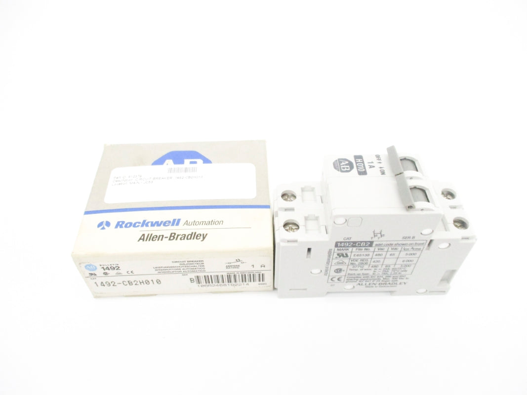 ALLEN BRADLEY 1492-CB2H010 SER. B 480VAC 1A NSMP